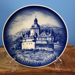 Bareuther 1970 Fathers Day Plate 100 Year Commemorative Vatertag Bavaria